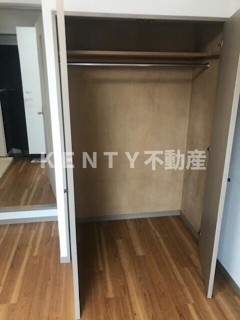 収納　たっぷりとした収納スペースです