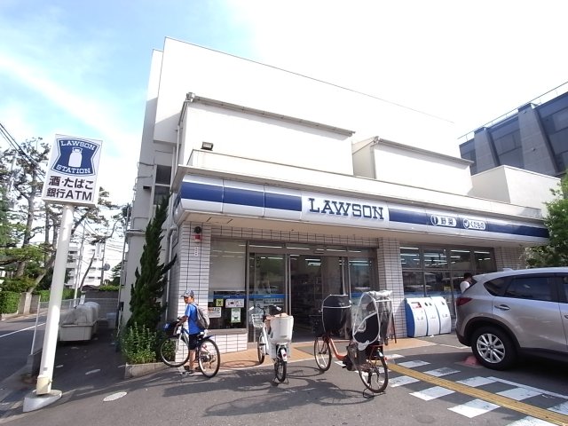 コンビニ　ローソン　芦屋市役所南店（コンビニ）まで268m
