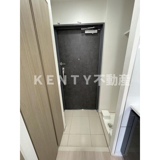 玄関　明るい玄関です