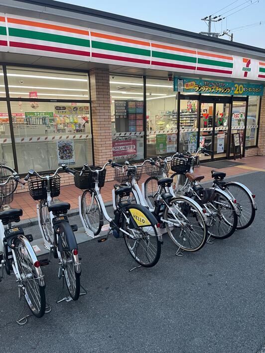 コンビニ　セブンイレブン 大阪中加賀屋3丁目店（コンビニ）まで270m