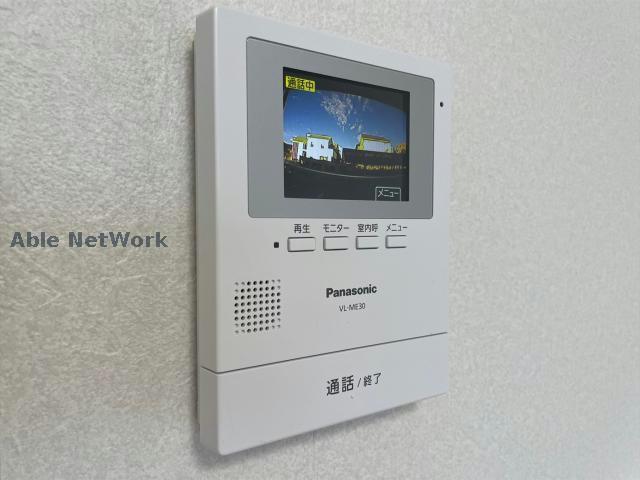 セキュリティ　※同物件別部屋の写真です。