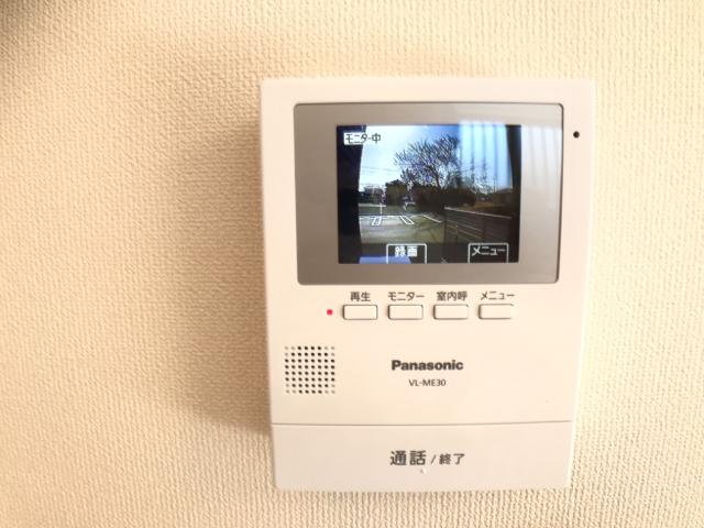 セキュリティ　カメラ付インターホン（イメージ）