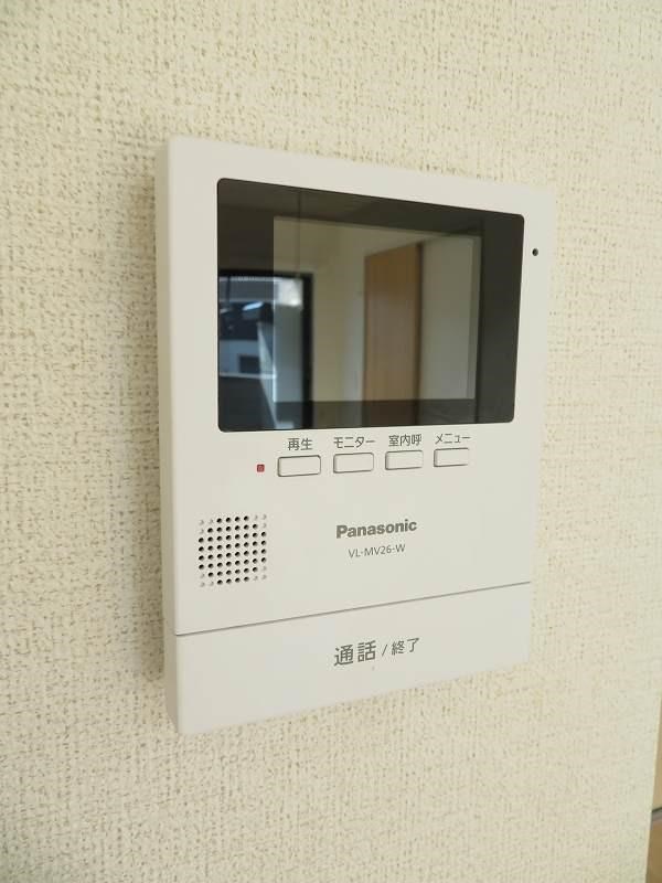 セキュリティ　TVモニターホン付き！