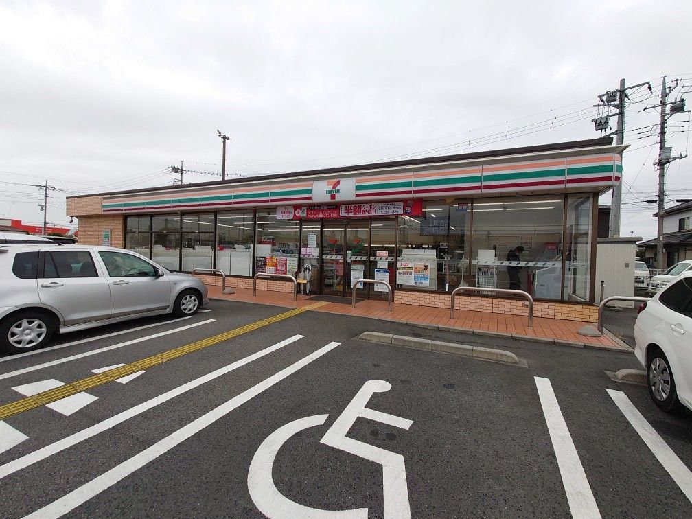 コンビニ　セブンイレブン 熊谷妻沼東１丁目店（コンビニ）まで520m