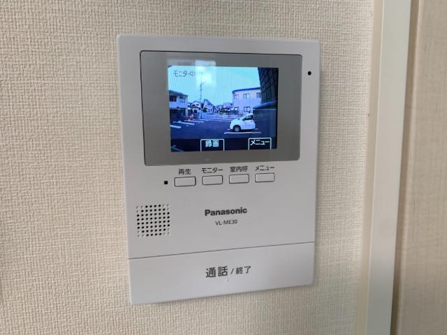 セキュリティ　カメラ付インターホン（イメージ）