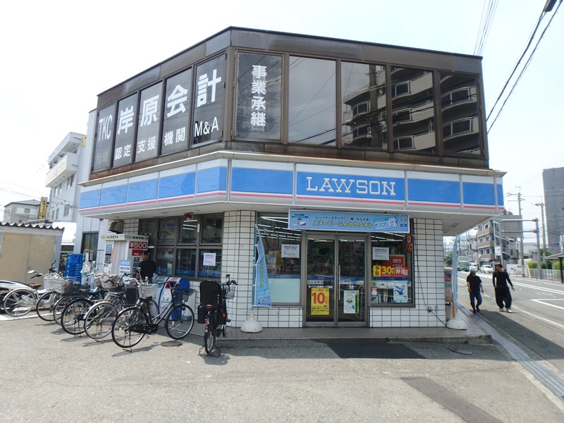 コンビニ　ローソン武庫町1丁目店（コンビニ）まで379m