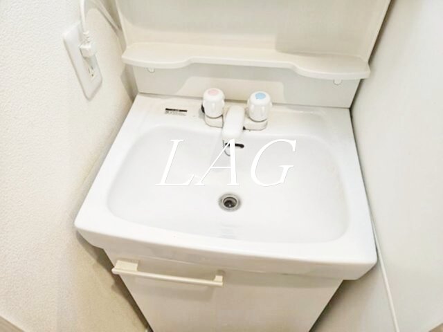 洗面設備　洗面台です。
