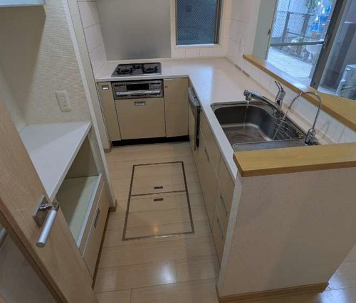 キッチン　L字型カウンターキッチン