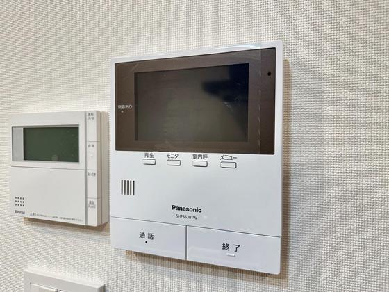 セキュリティ　※別部屋の写真です
