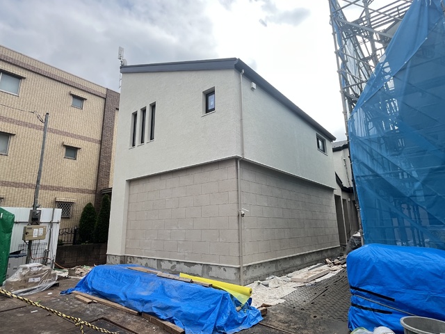 建物外観　【建築中】２０２６年９月１３日撮影