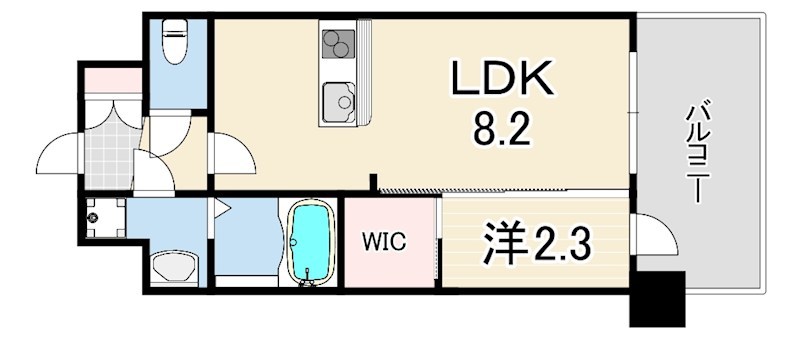 ソルテラス神戸ハーバーランドARCOの間取り写真