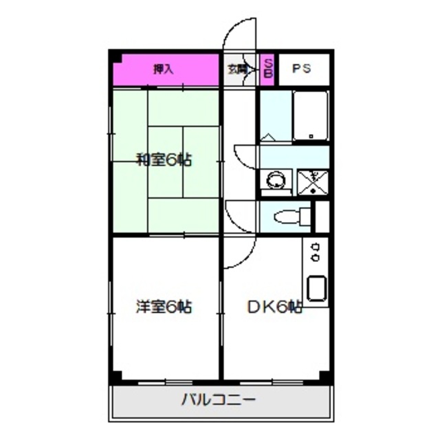 ニューセンチュリー西村の間取り写真