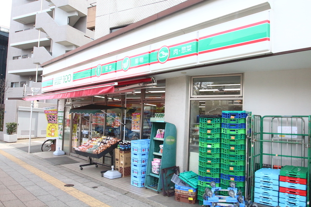 コンビニ　100円ローソン（コンビニ）まで276m