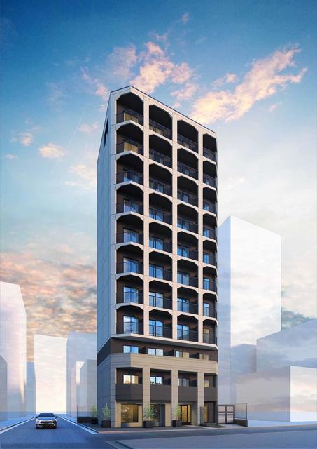 建物外観　落ち着いた雰囲気の外観です
