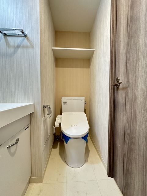 京王相模原線 稲城駅 徒歩2分 8階建 築6年のトイレ写真
