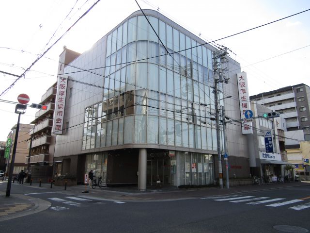 銀行　大阪厚生信用金庫　針中野支店（銀行）まで1308m