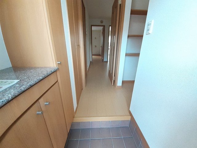 玄関　明るい玄関です