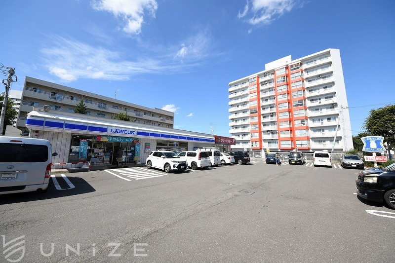コンビニ　ローソン札幌中の島1条六丁目店（コンビニ）まで163m