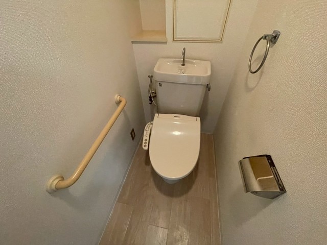 ＪＲ大阪環状線 桃谷駅 徒歩4分 8階建 築29年のトイレ写真