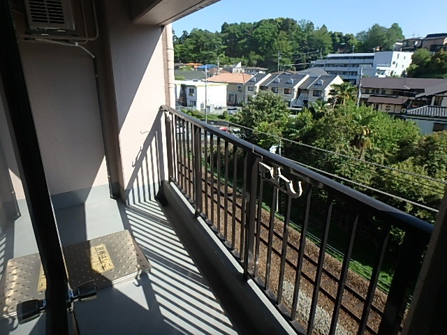 バルコニー　＊４０７号室の写真です。