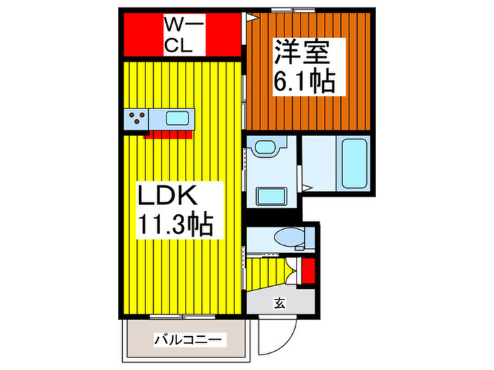 仮)本町ヒルズの間取り写真