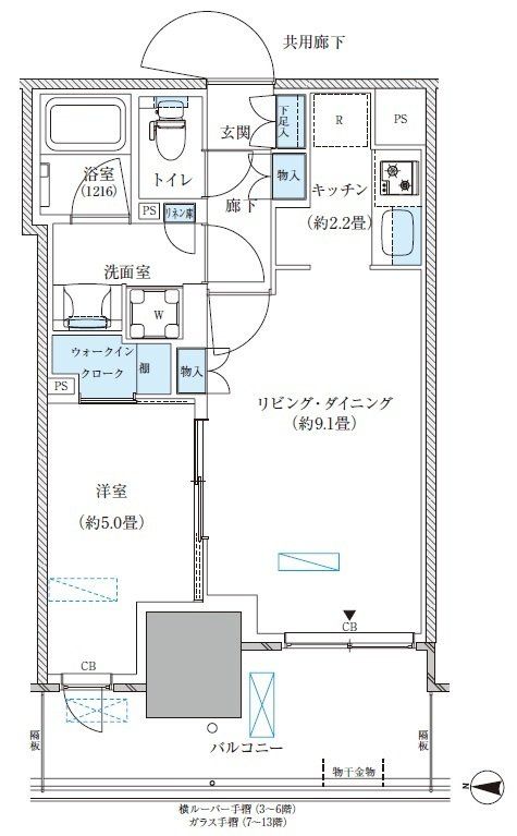 都営新宿線 西大島駅 徒歩4分 14階建 築1年の間取り写真
