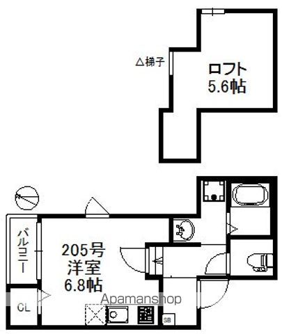 Nexus賀茂の間取り写真
