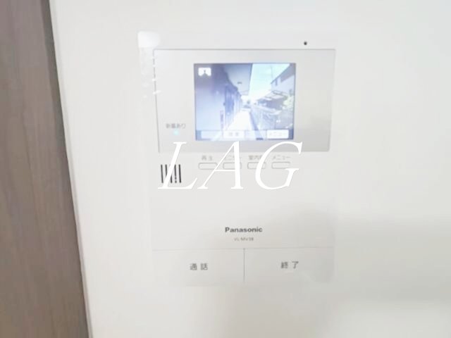 セキュリティ　モニター付きインターホンです。