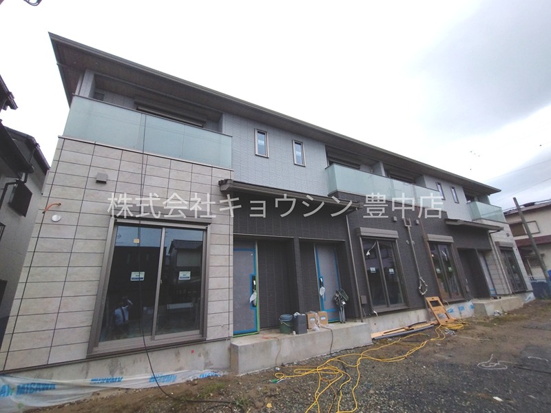 建物外観　建築中です。
