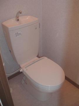 ＪＲ室蘭本線 鷲別駅 徒歩20分 2階建 築35年のトイレ写真