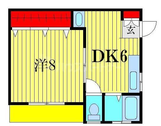 杉浦ビルの間取り写真
