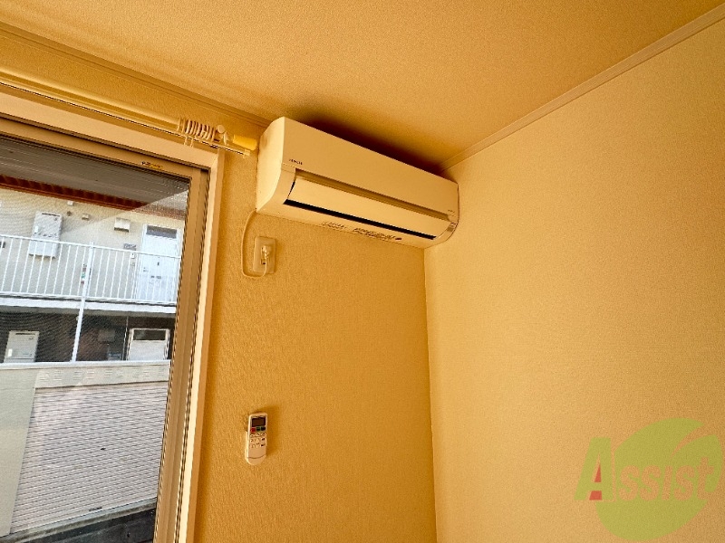 その他設備　エアコンが設置されているので、入居日から利用できます。