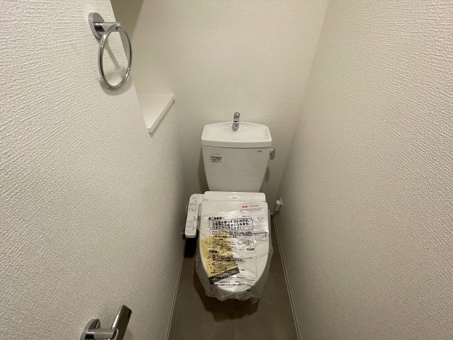 トイレ　ゆったりとした空間のトイレです