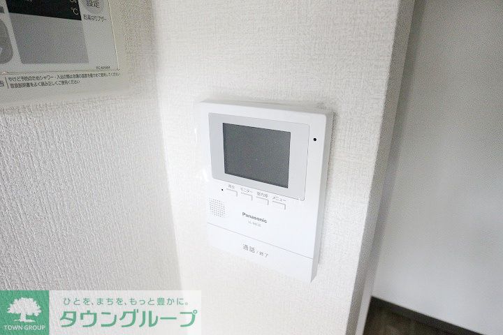 セキュリティ　モニター付きインターホン