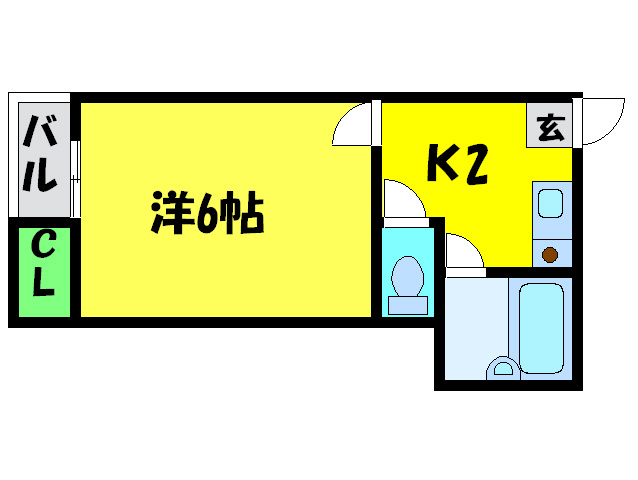 ふかいアベニュ-の間取り写真