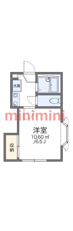 阪急千里線 豊津駅 徒歩4分 2階建 築27年の間取り写真