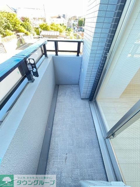 バルコニー　広々としたバルコニーです
