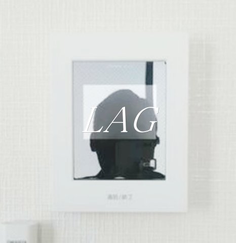セキュリティ　モニター付きインターホンです。