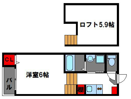 A-Stage香椎の間取り写真