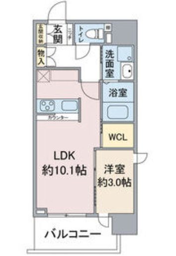 スリーアイランドタワー名駅太閤通の間取り写真