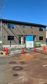 建物外観　建設中
