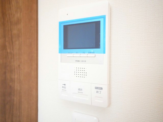 セキュリティ　モニター付きインターホンです♪