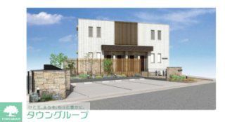 建物外観　駐車場