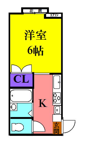 メゾンソレイユの間取り