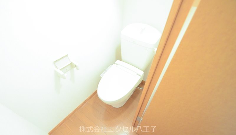 【八王子市山田町のアパートのトイレ】