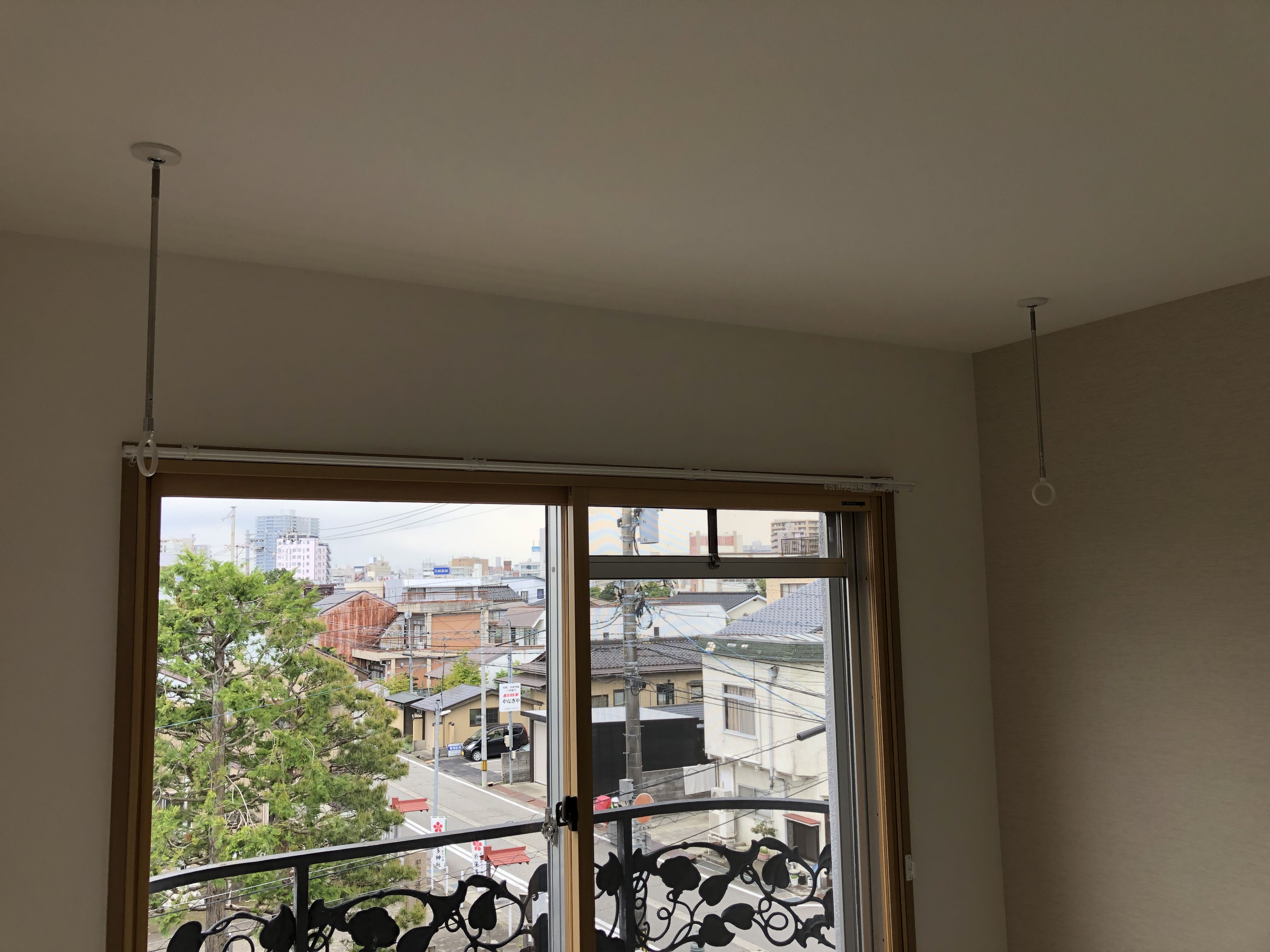 その他設備　室内物干し