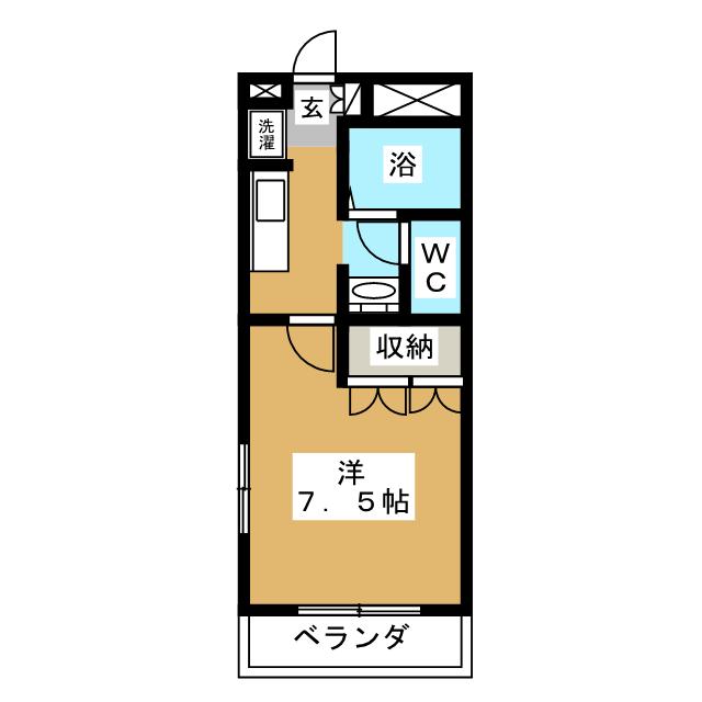 アンベリールの間取り