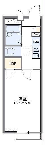 【レオパレス立林の間取り】