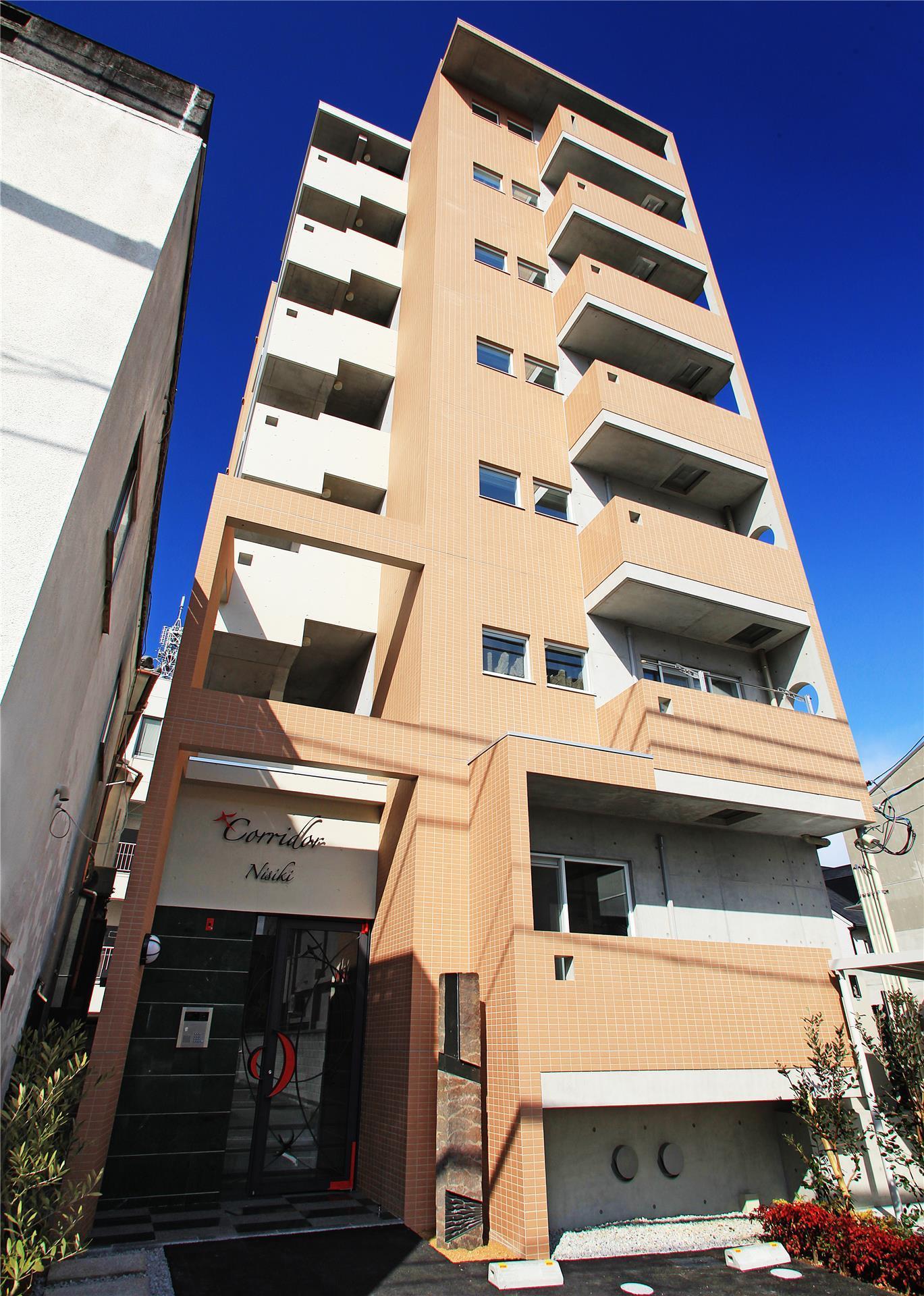 【高松市錦町のマンションの建物外観】