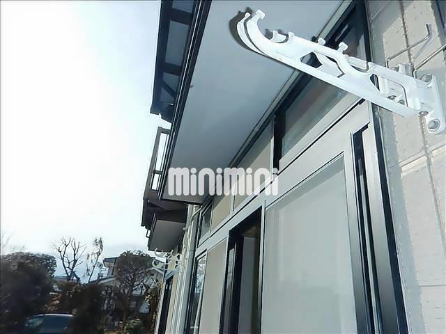 バルコニー　室外物干し